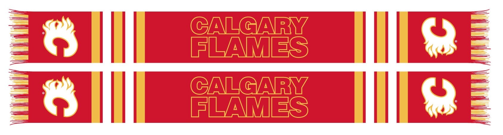 NHL Calgary Flames Alt Scarf