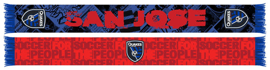 San Jose Earthquakes Jersey Hook Scarf