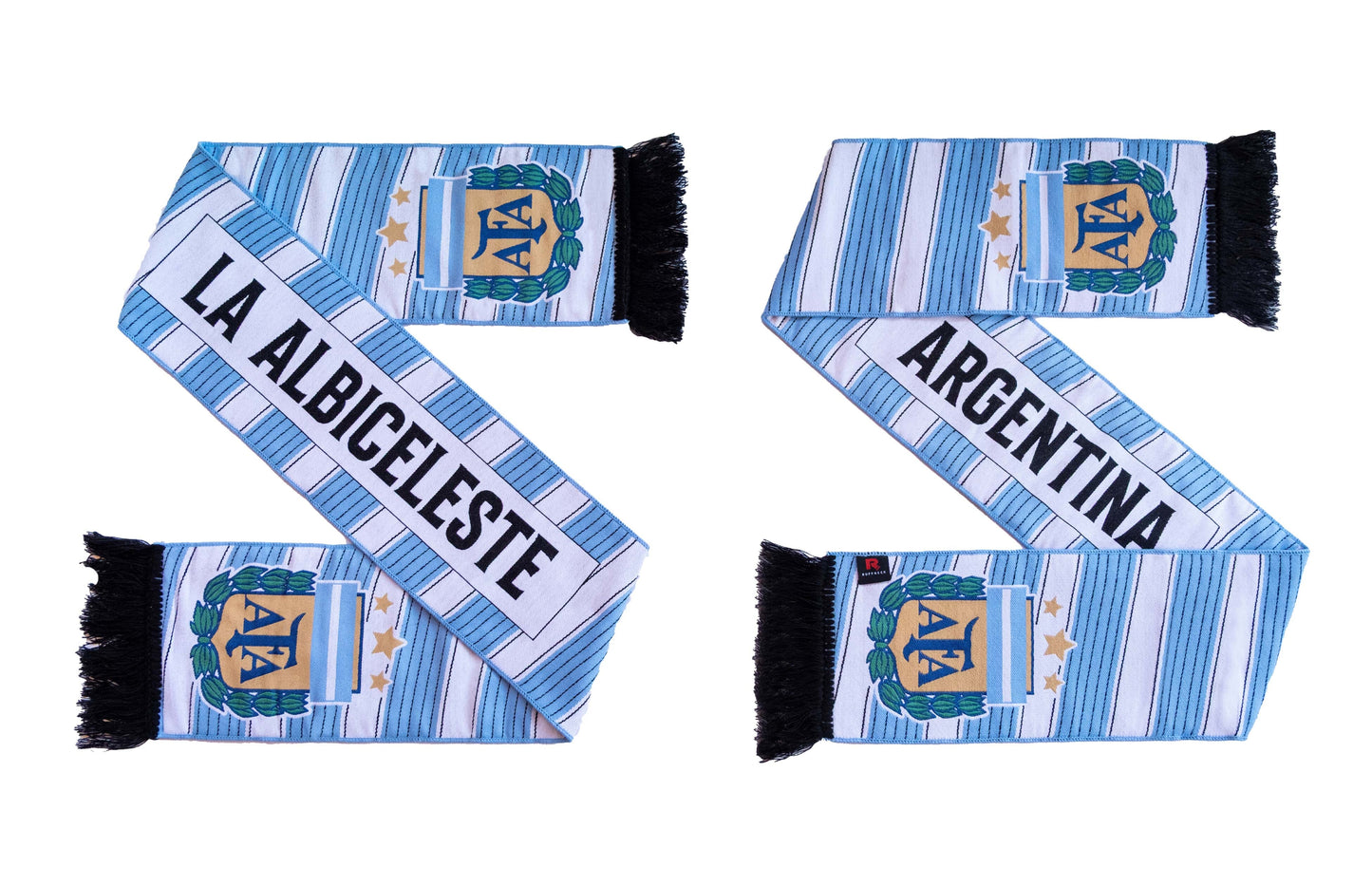 Argentine Football Association Tour Design Blue Scarf