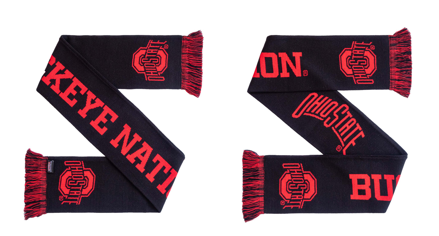 NCAA Ohio State Buckeye Nation Scarf