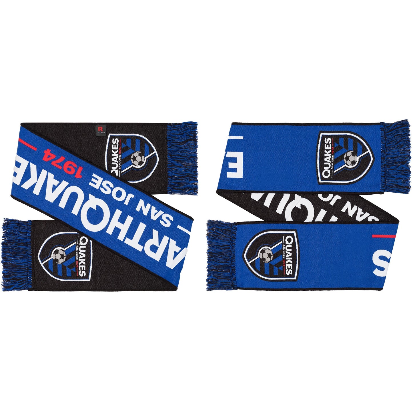 San Jose Earthquakes Two Tone Scarf