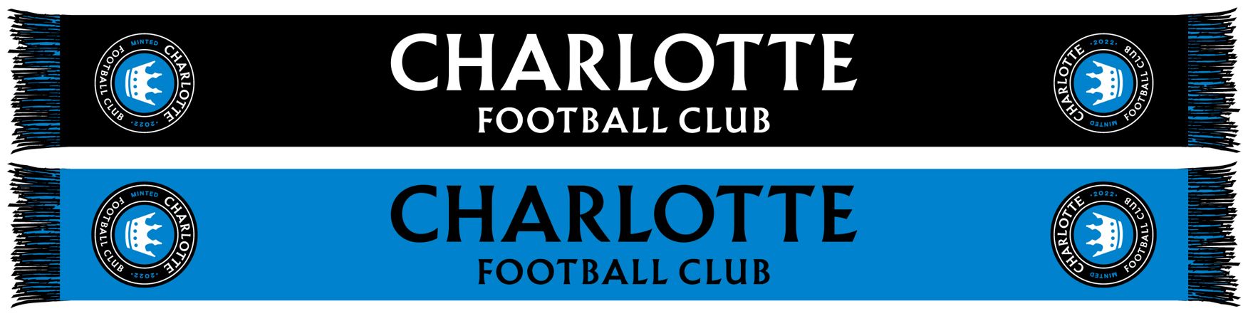 Charlotte FC Two Tone Scarf