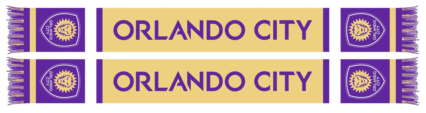 Orlando City Primary Scarf