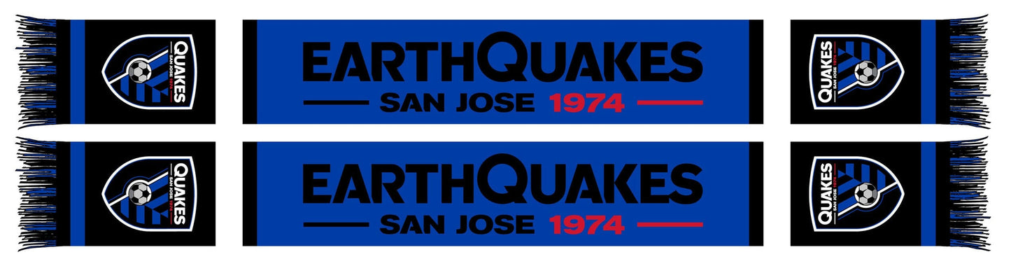 SAN JOSE EARTHQUAKES SCARF - Primary (HD Woven)