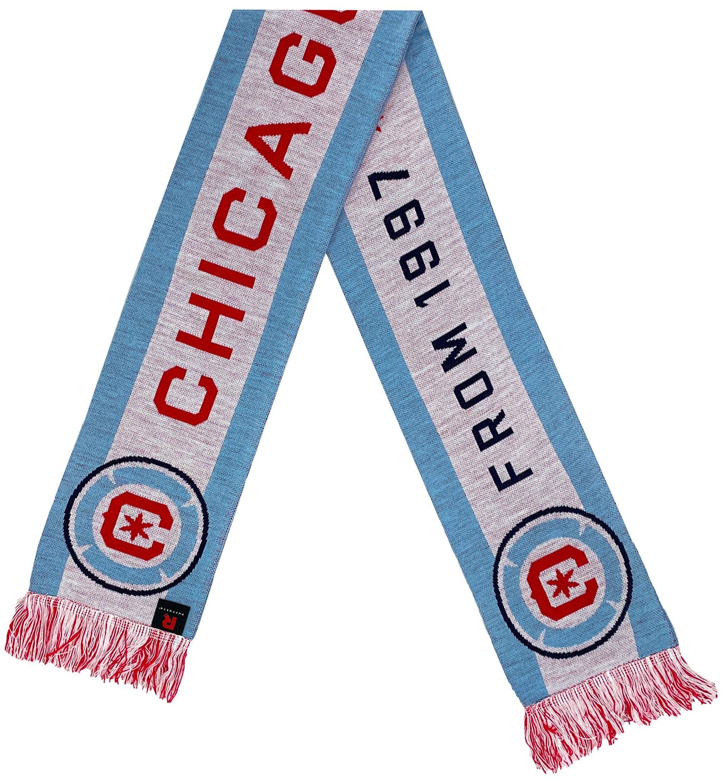 CHICAGO FIRE FC SCARF - From 1997 Til Forever (HD Knit)