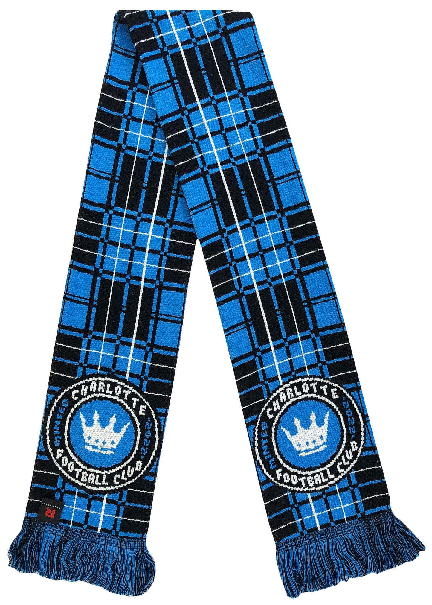 Charlotte FC Scarf Tartan folded