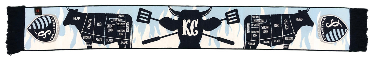 SPORTING KANSAS CITY SCARF - 2020 BBQ (HD Woven)