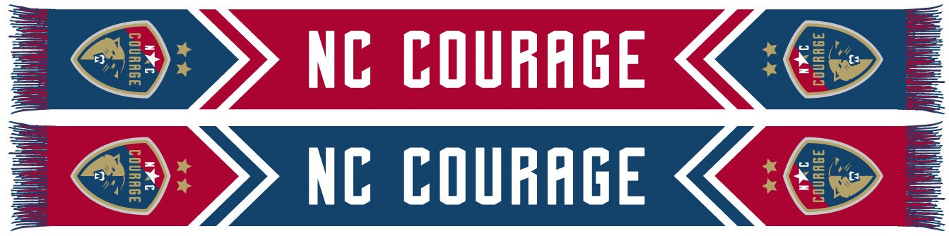 NC COURRAGE SCARF- Chevron (HD Knit)