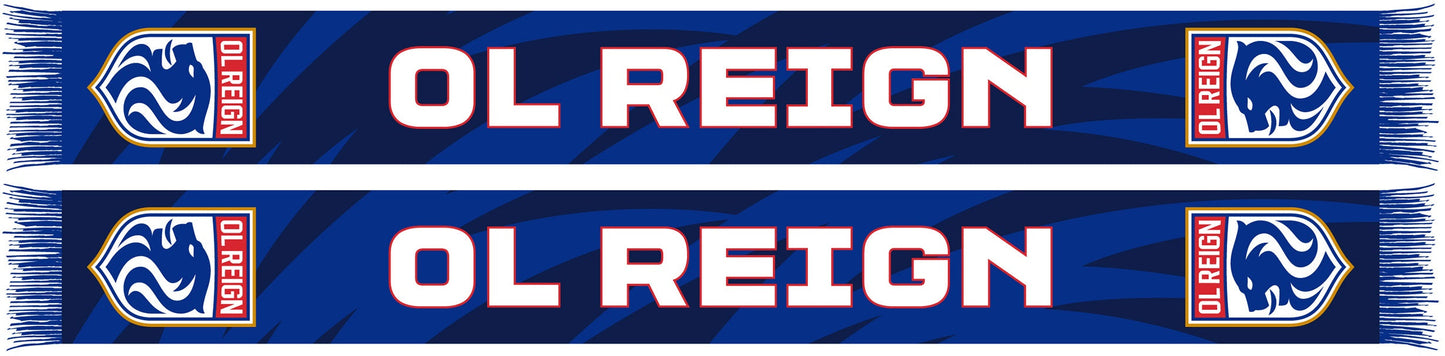 OL REIGN SCARF- Stripes