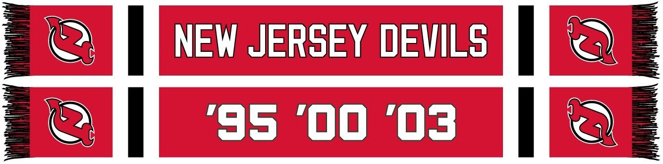 NEW JERSEY DEVILS SCARF - Home Jersey
