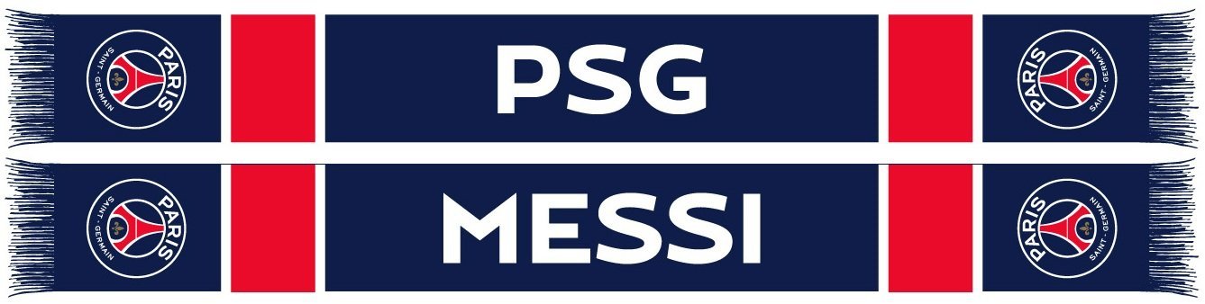 PSG Scarf - Lionel Messi (HD Knit)