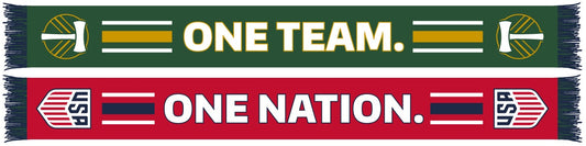 PORTLAND TIMBERS- One Nation. One Team. (HD Woven)