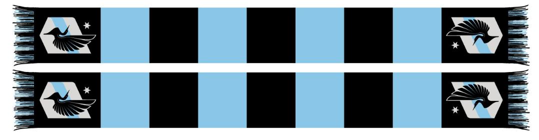 Copy of MINNESOTA UNITED SCARF - Classic Bar scarf