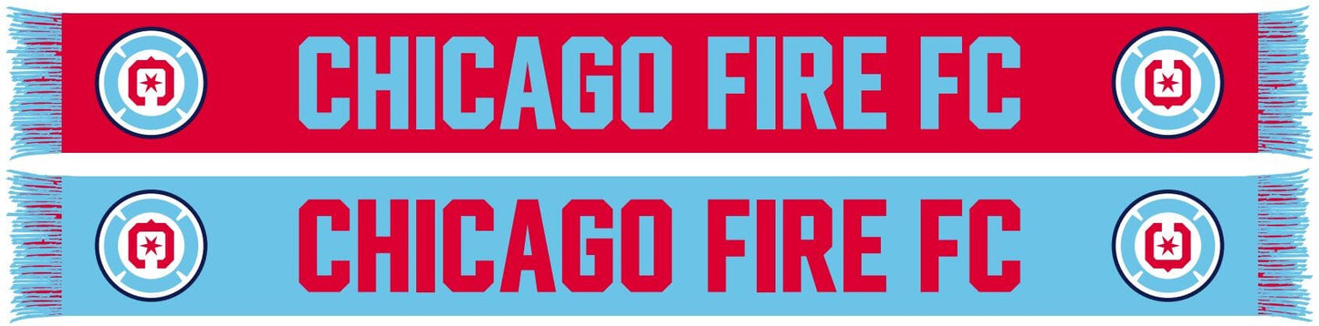 Chicago Fire Two Tone Scarf