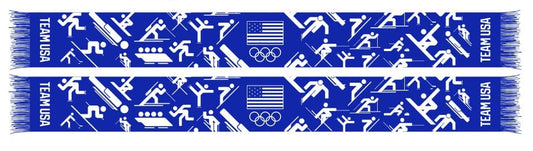 Olympics Team USA Winter Picto Scarf