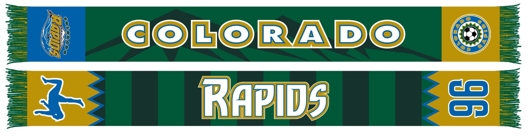 PRESALE: Colorado Rapids 3rd Kit Jersey Hook Scarf
