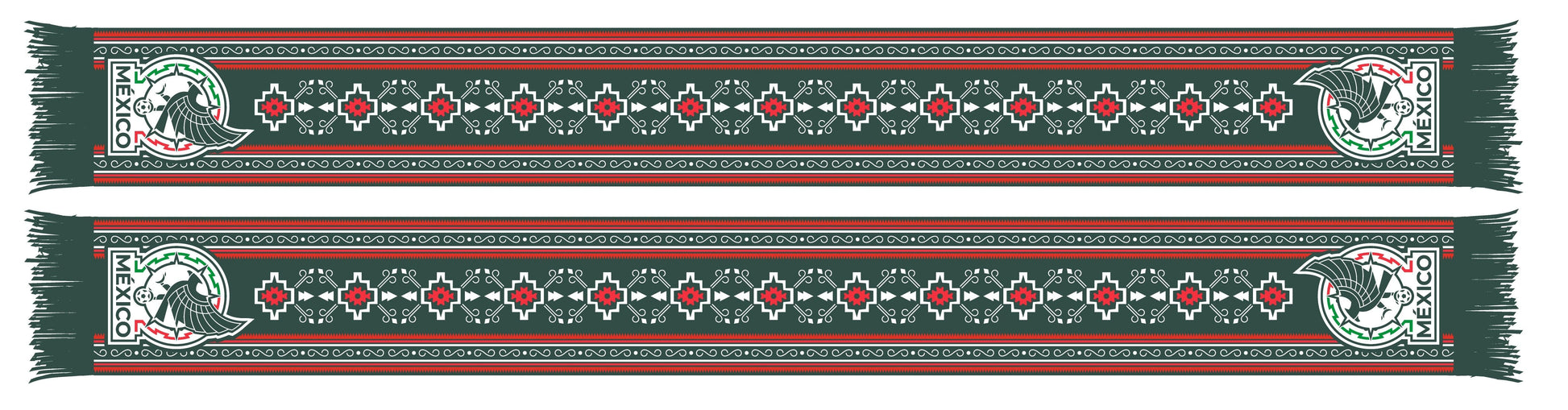 Mexican Football Federation Aztec Scarf