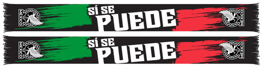 Mexican Football Federation Si Se Puede Scarf