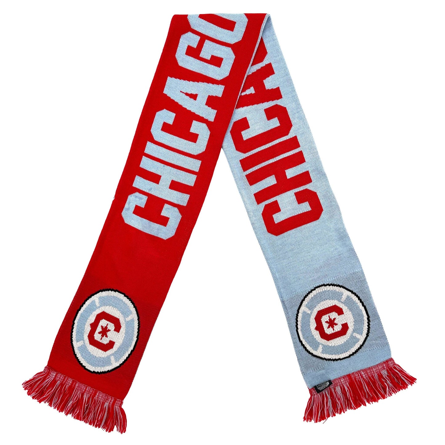 Chicago Fire Two Tone Scarf