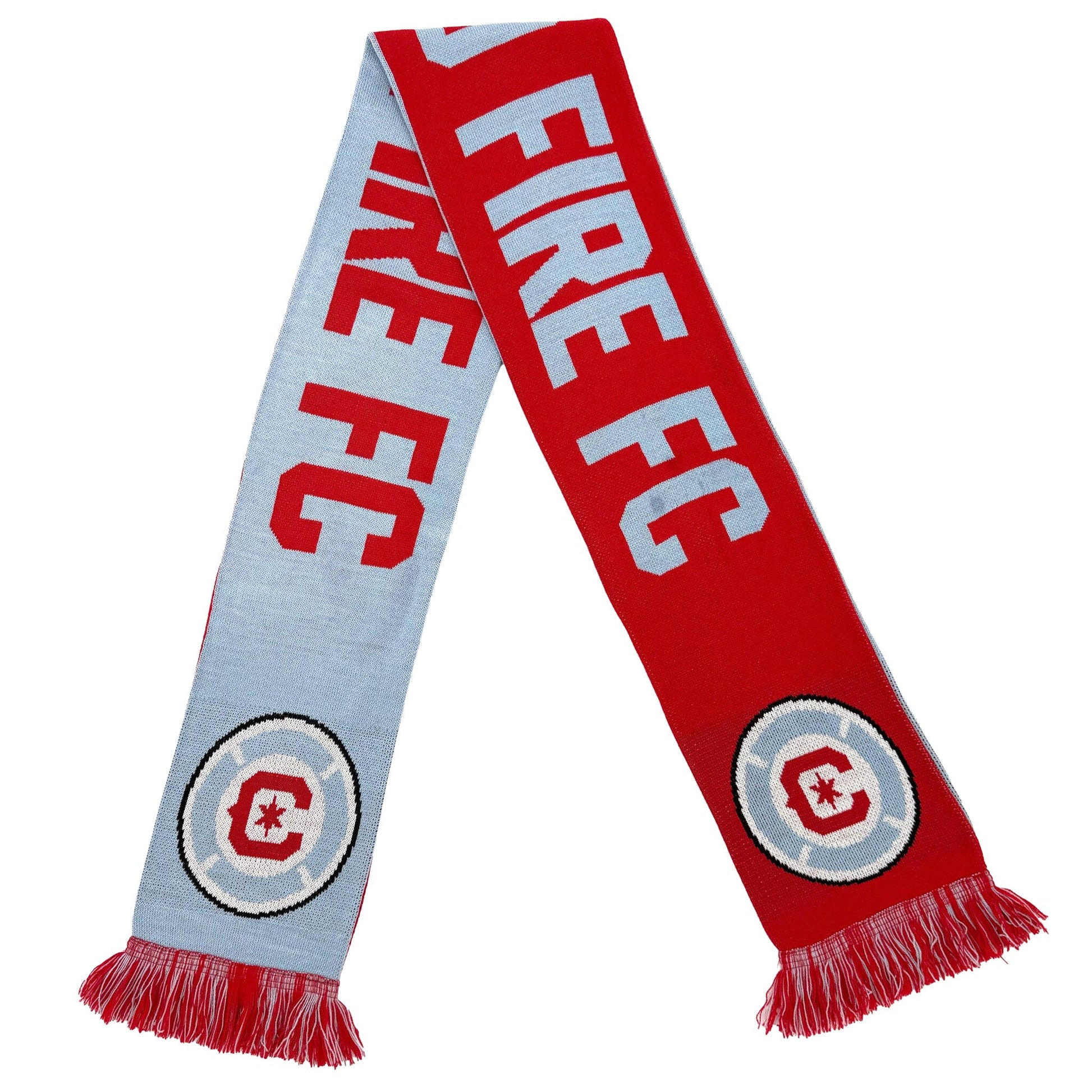 Chicago Fire Two Tone Scarf