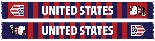 US SOCCER Hello Kitty Bar Scarf