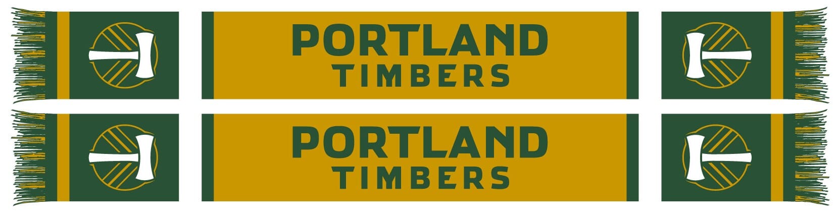 Portland Timbers Primary Scarf