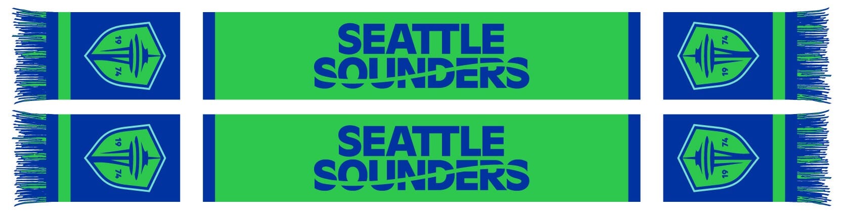 Seattle Sounders Primary Scarf