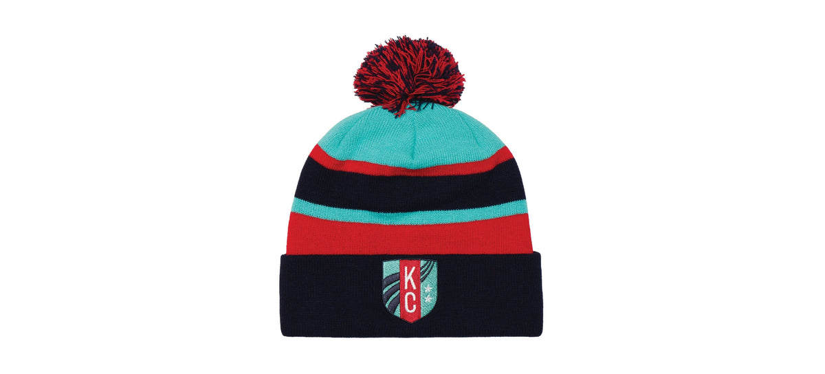 KC Current Beanie - NWSL – Ruffneck Scarves display picture 3