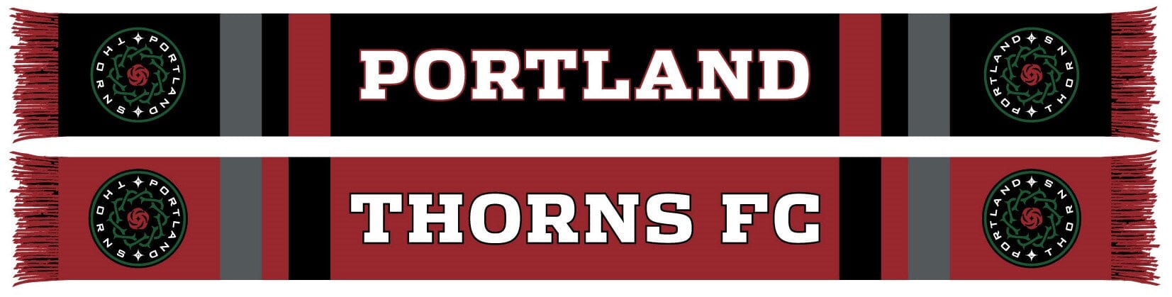 PORTLAND THORNS FC SCARF - Essentials (HD Knit)