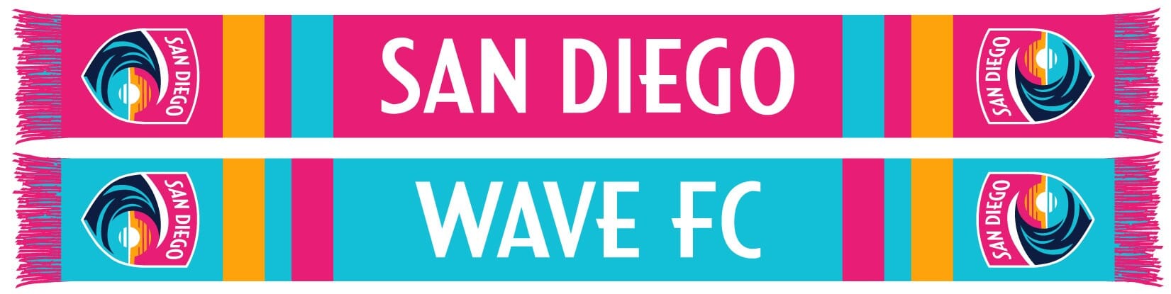 SAN DIEGO WAVE FC SCARF - Essentials (HD Woven)