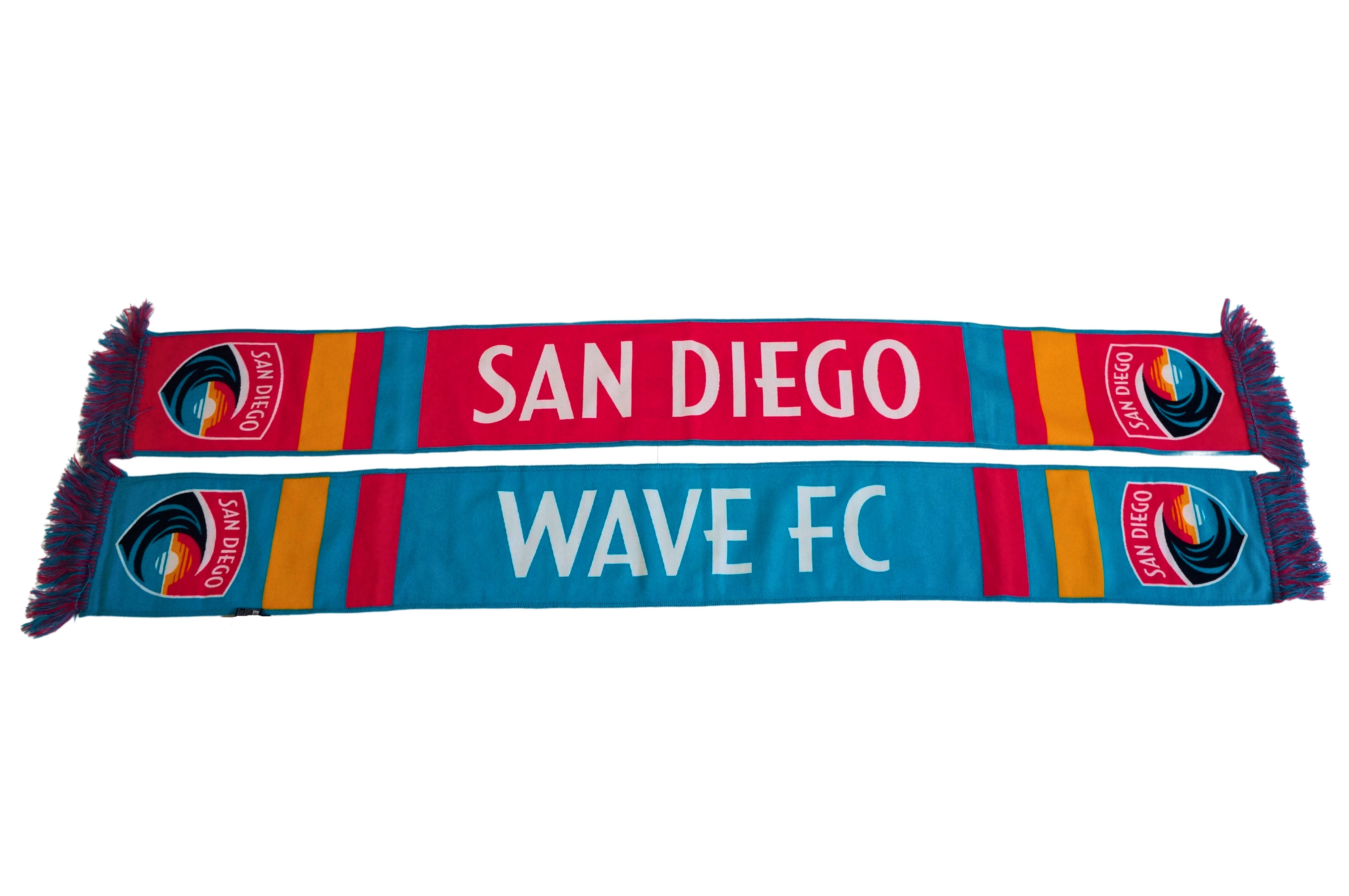 SAN DIEGO WAVE FC SCARF - Essentials (HD Woven) – Ruffneck