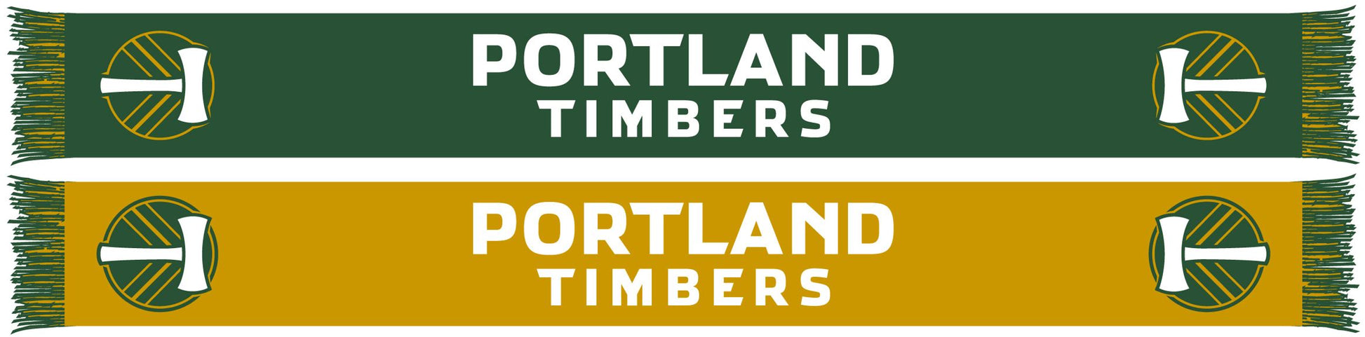 Portland Timbers Two Tone Scarf