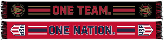 ATLANTA UNITED- One Nation. One Team. (HD Woven)