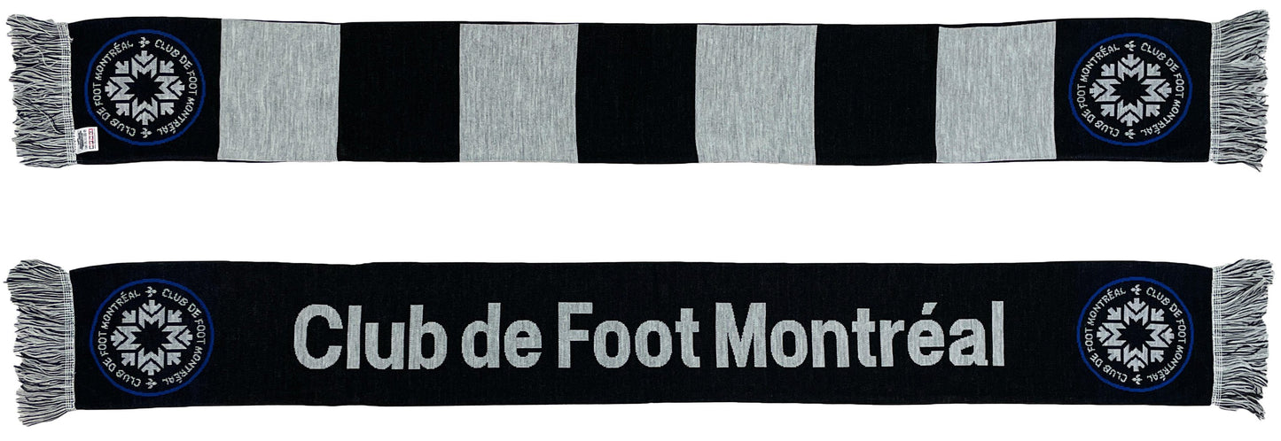 CLUB DE FOOT MONTREAL SCARF - Classic Bar Scarf (HD Knit)