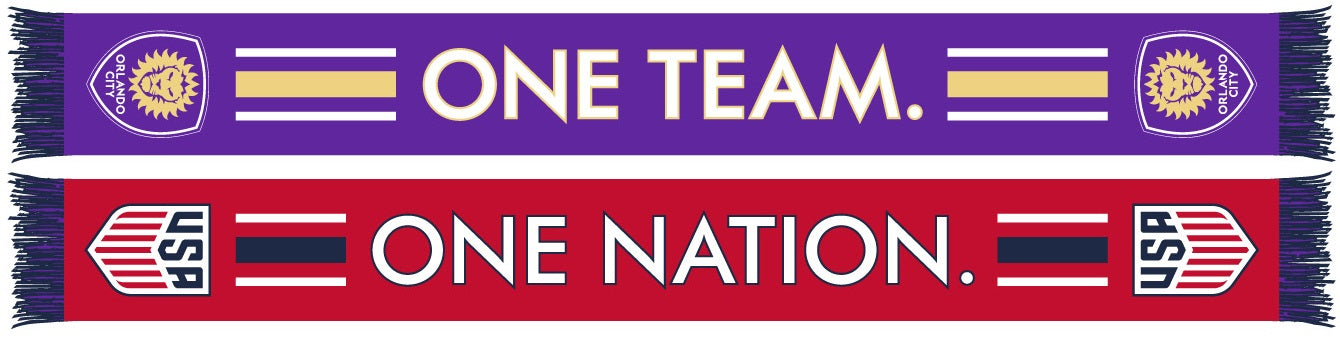 ORLANDO CITY SCARF - One Nation. One Team. (Summer)