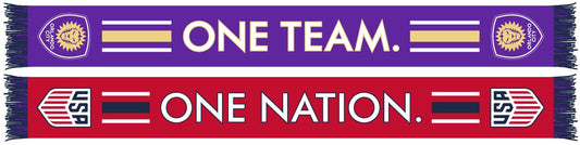 ORLANDO CITY SCARF - One Nation. One Team. (Summer)
