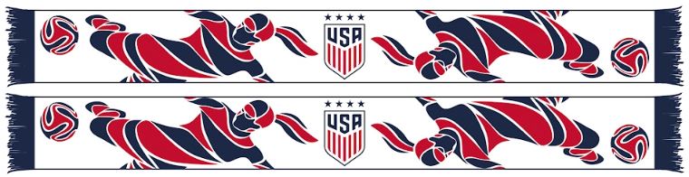 USWNT Play All Day Scarf