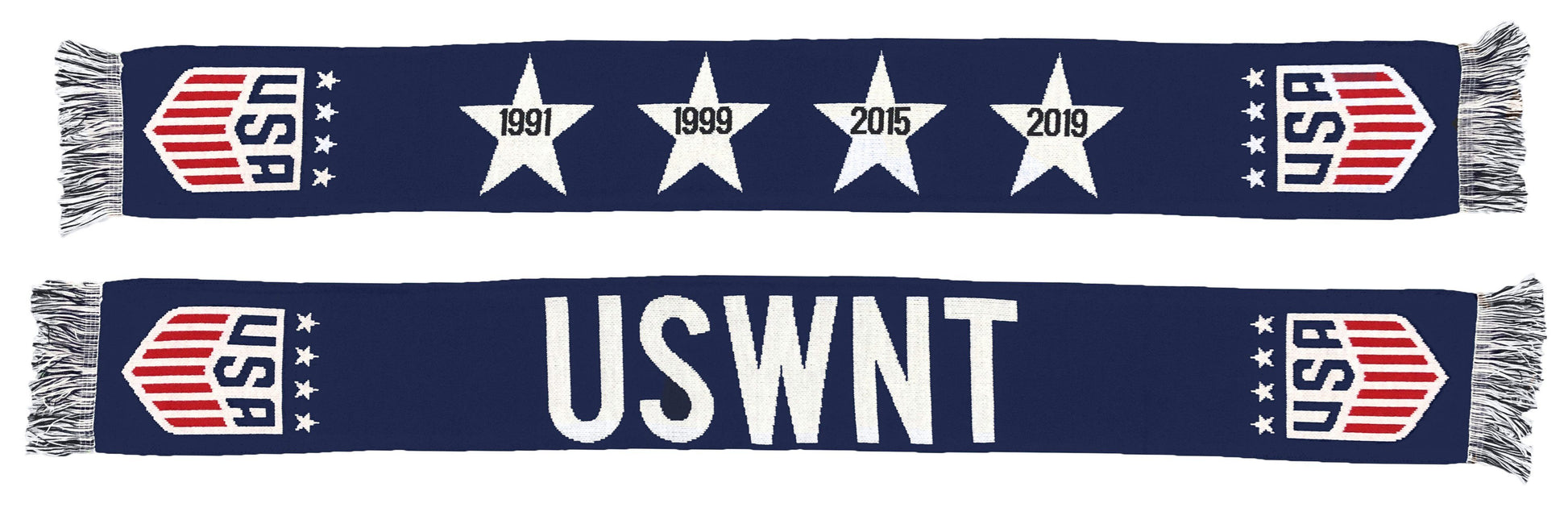 USWNT SCARF - 4 Stars Navy