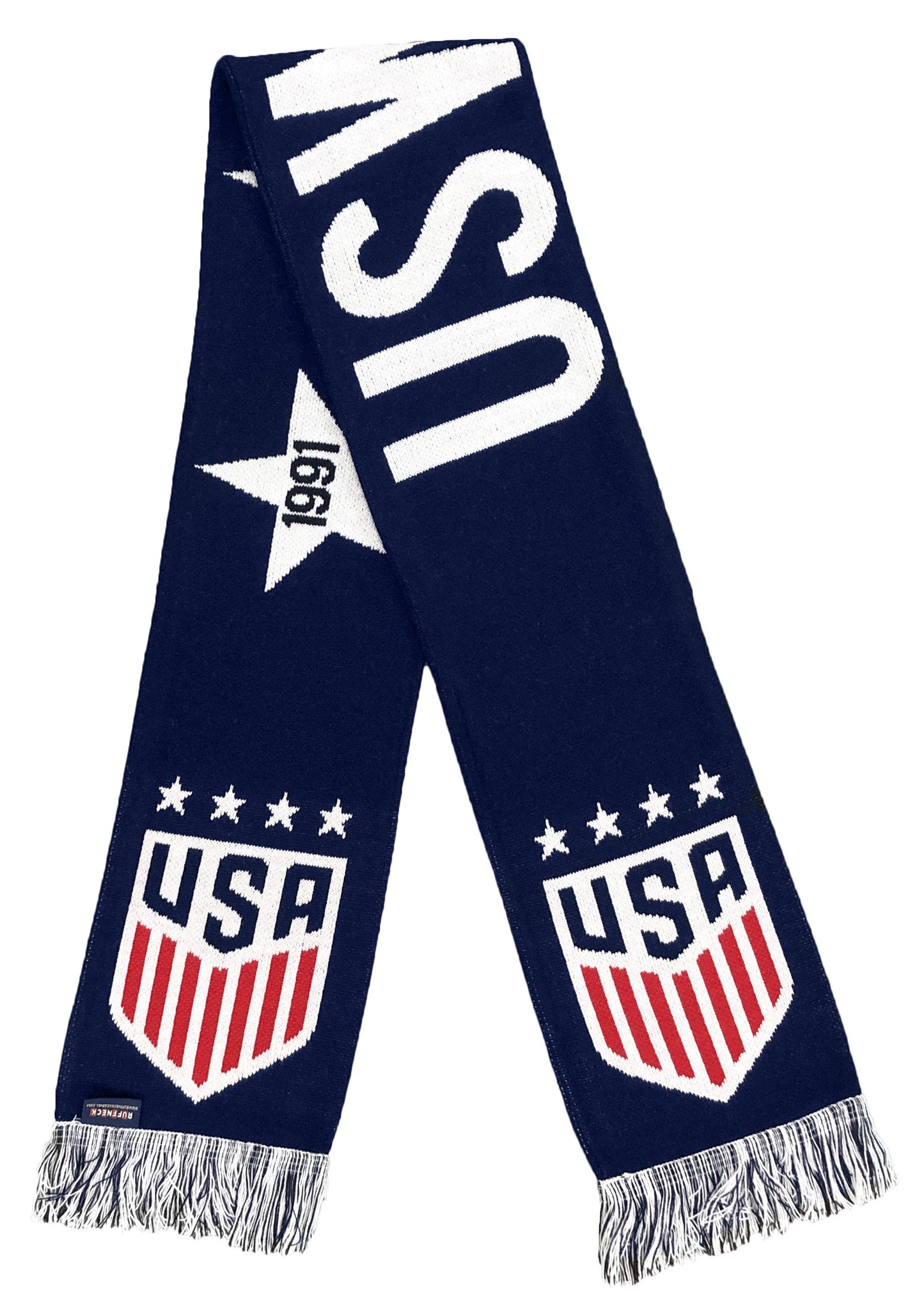 USWNT SCARF - 4 Stars Navy