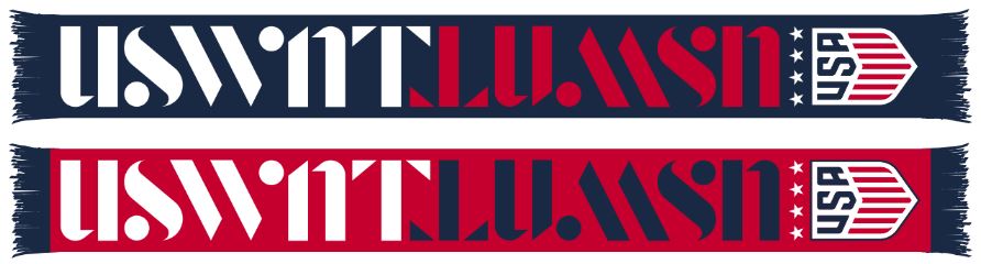 USWNT Right Side Up Scarf